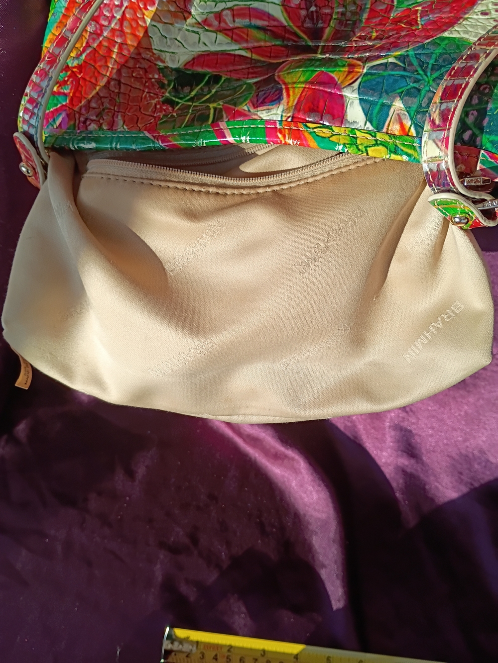 Brahmin Utopia Multicolor Tropical Bag - Picture 7 of 17